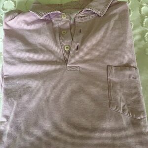 Striped Pink Polo Shirt